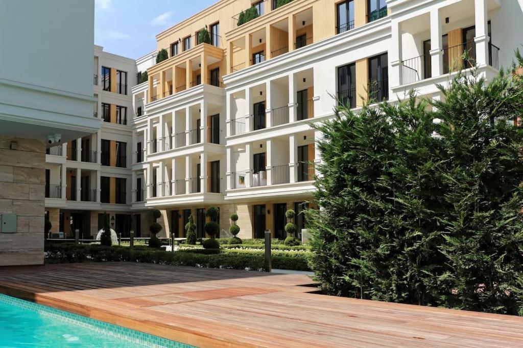 Apartment In Evargreen Complex With Terrace Varna Exteriér fotografie