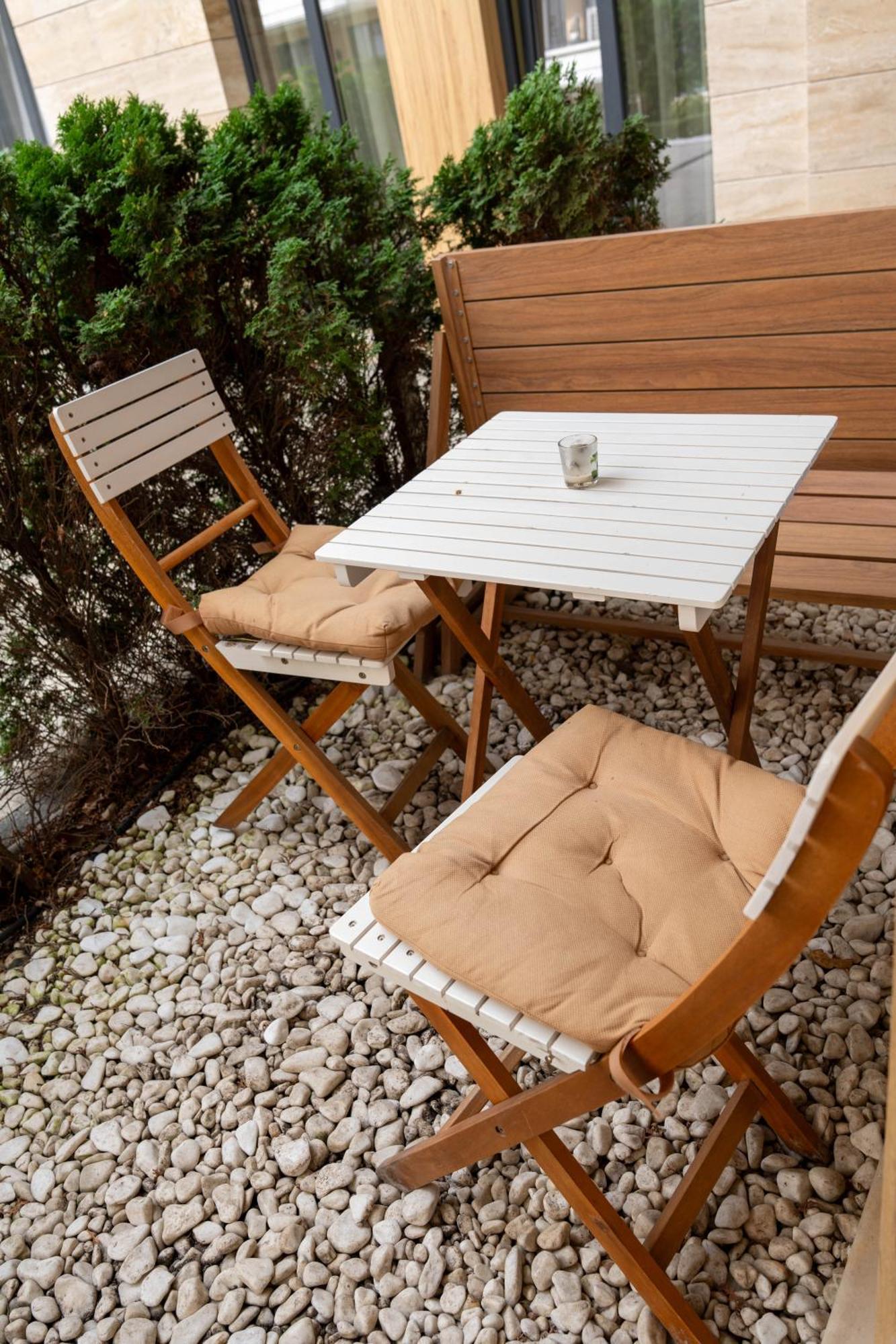 Apartment In Evargreen Complex With Terrace Varna Exteriér fotografie